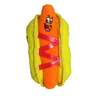 Tuffy Funny Food Hot Dog Plush Dog Toy - Yellow