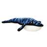 Tuffy Ocean Whale Plush Dog Toy - Blue