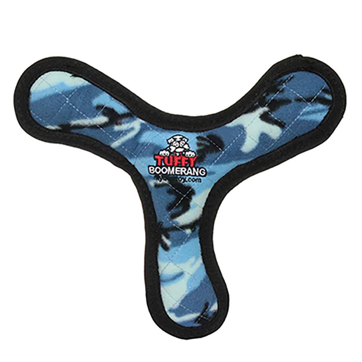 Tuffy Ultimate Boomerang Blue Plush Dog Toy - Blue Tuffy Ultimate Boomerang Blue Plush Dog Toy - Blue