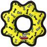Tuffy Ultimate Gear Ring Dog Toy - Yellow - Yellow