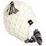 Turtle Fur Girls' Caravan Hand Knit Beanie - White - White One Size Fits Most