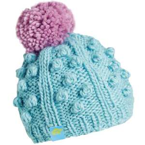 Turtle Fur Girls' Zola Hand Knit Beanie - Icicle