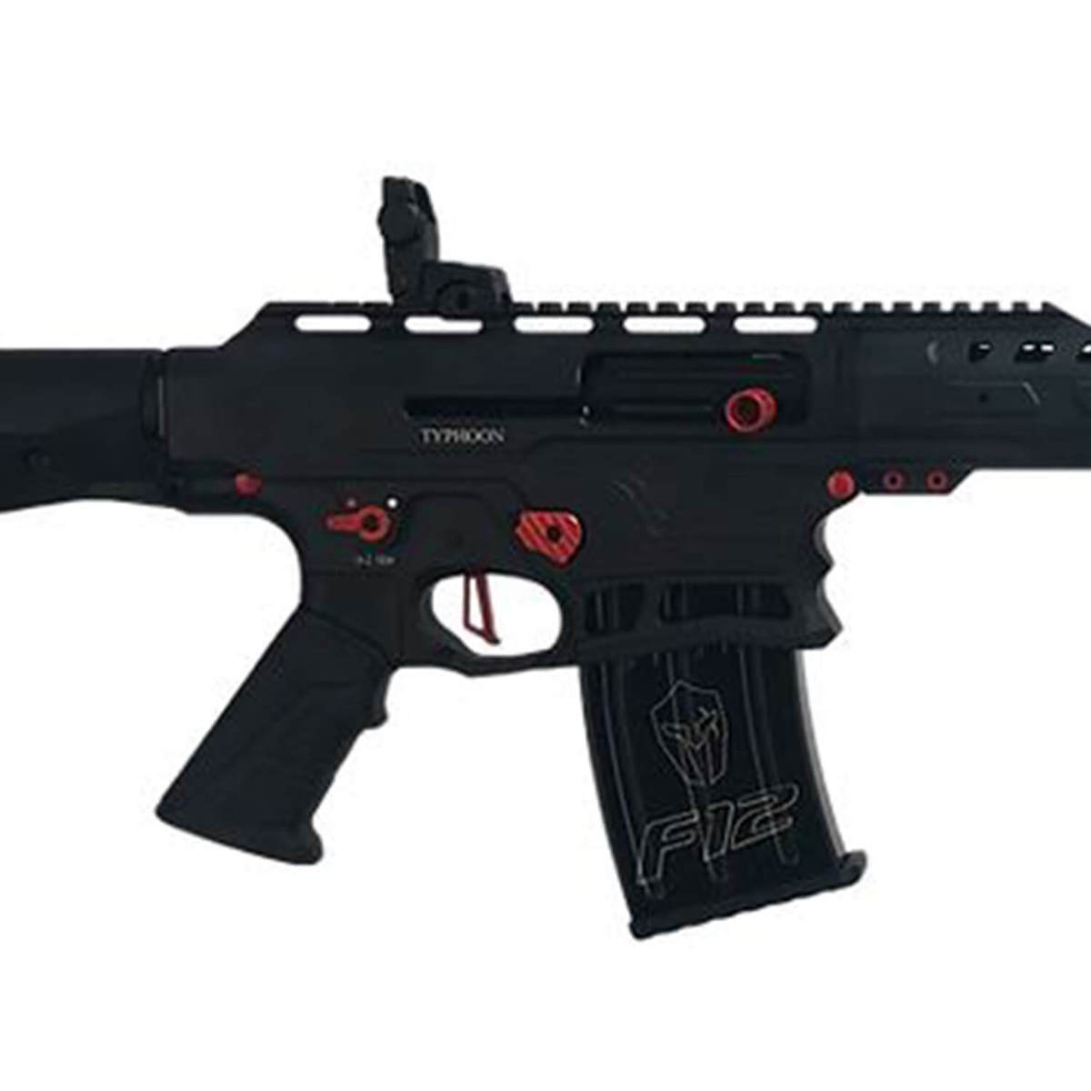 Typhoon F12 Puma Classic 12 Gauge 3in Black/Red Semi Automatic Shotgun - 18.5in - Black Typhoon F12 Puma Classic 12 Gauge 3in Black/Red Semi Automatic Shotgun - 18.5in - Black