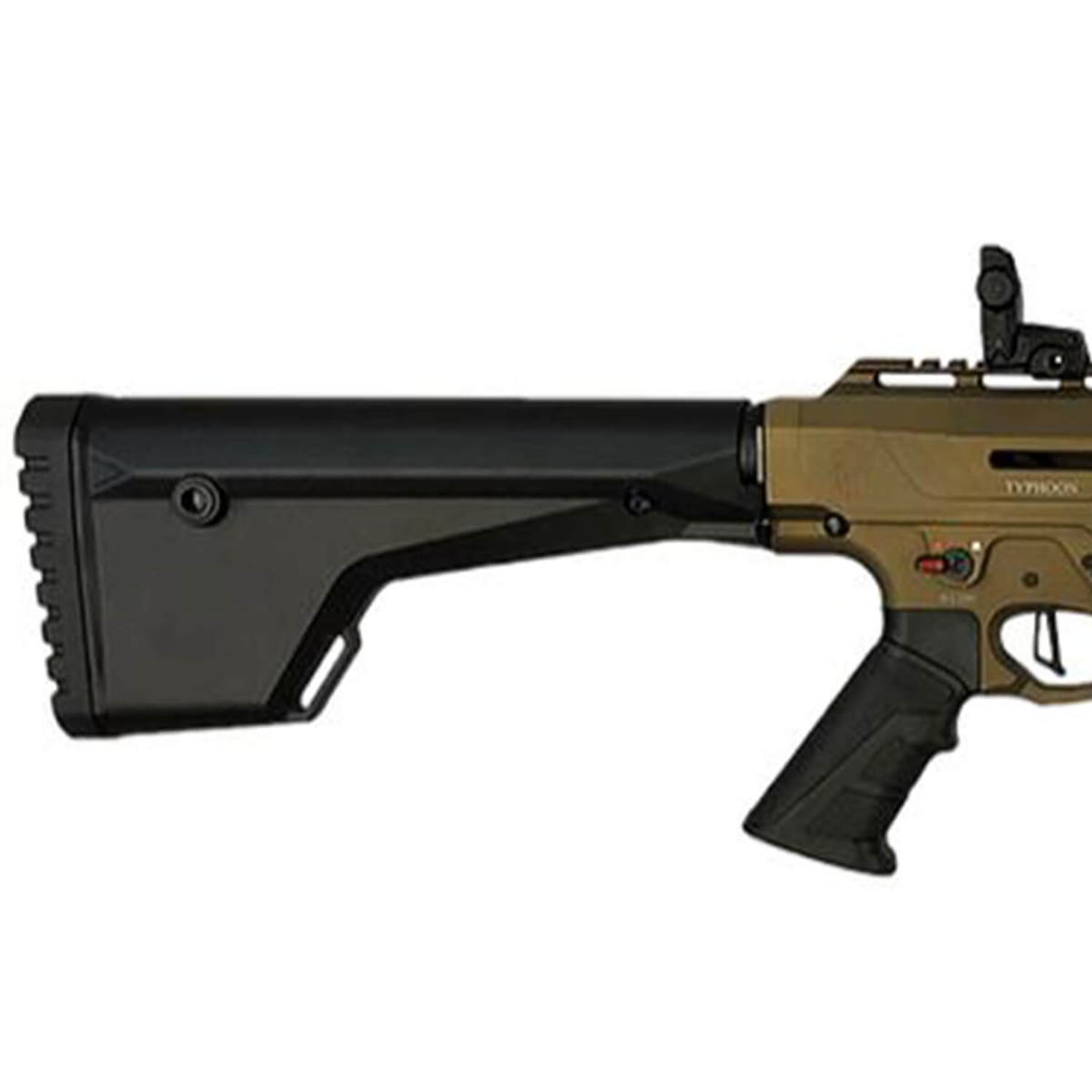 Typhoon F12 Puma Sport 12 Gauge 3in Black/Burnt Bronze Semi Automatic Shotgun - 18.5in - Burnt Bronze/Black Typhoon F12 Puma Sport 12 Gauge 3in Black/Burnt Bronze Semi Automatic Shotgun - 18.5in - Burnt Bronze/Black