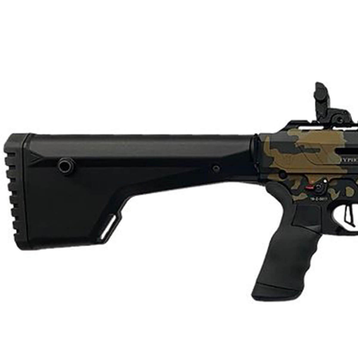 Typhoon F12 Ceracamo Sport 12 Gauge 3in Black/Red Semi Automatic Shotgun - 18.5in - Black/Brown Typhoon F12 Ceracamo Sport 12 Gauge 3in Black/Red Semi Automatic Shotgun - 18.5in - Black/Brown