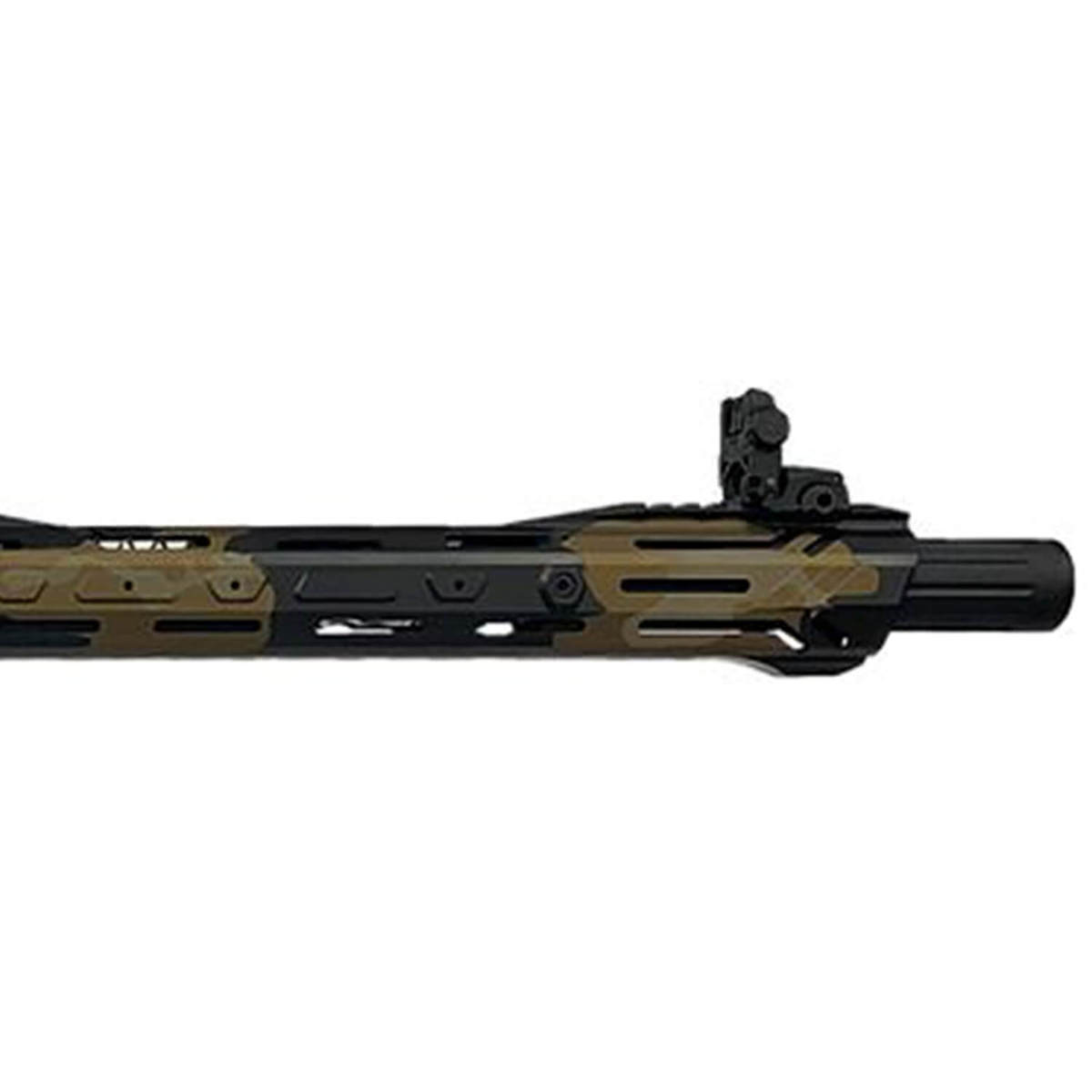 Typhoon F12 Ceracamo Sport 12 Gauge 3in Black/Red Semi Automatic Shotgun - 18.5in - Black/Brown Typhoon F12 Ceracamo Sport 12 Gauge 3in Black/Red Semi Automatic Shotgun - 18.5in - Black/Brown