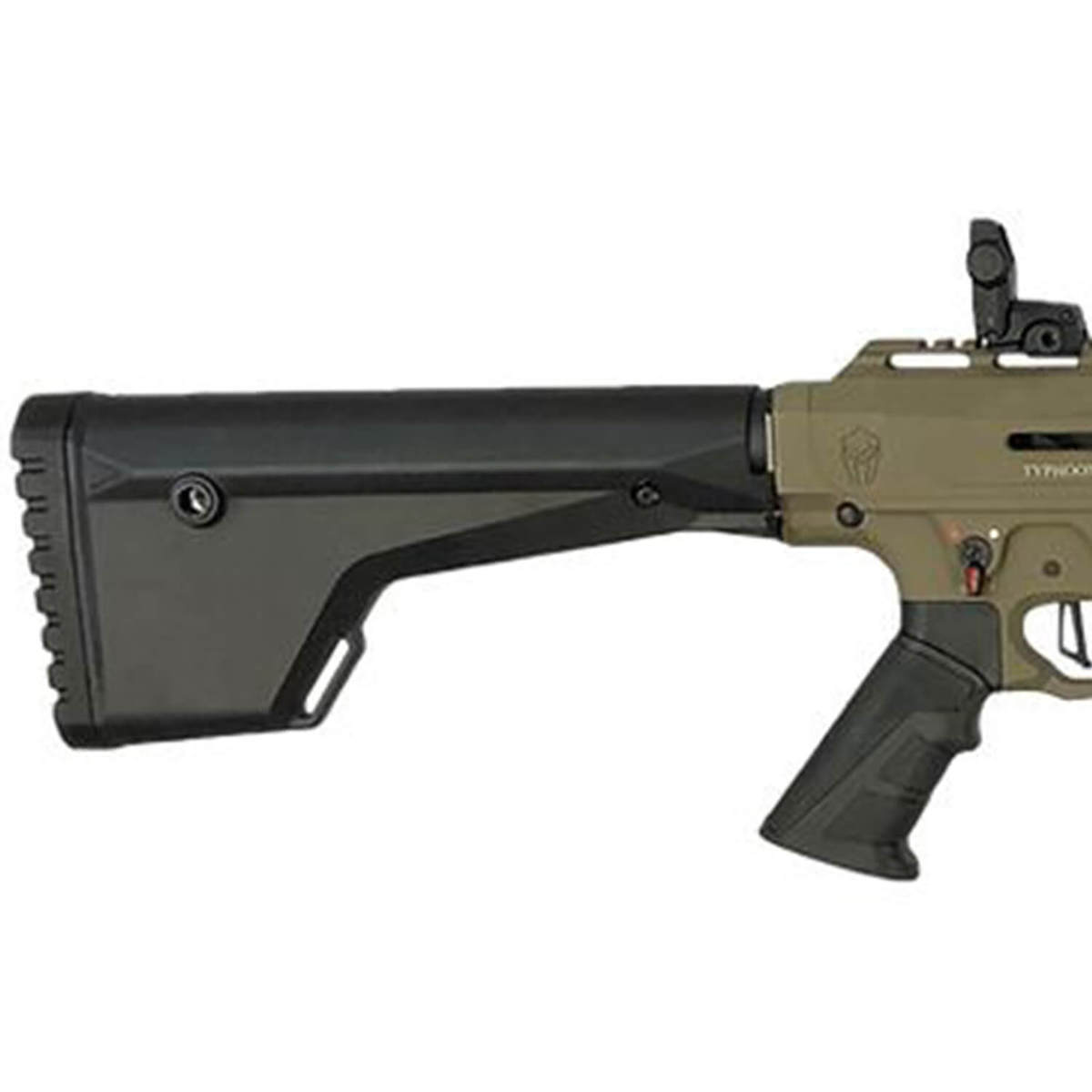 Typhoon F12 Puma Sport 12 Gauge 3in Black/Flat Dark Earth Semi Automatic Shotgun - 18.5in - Flat Dark Earth/Black Typhoon F12 Puma Sport 12 Gauge 3in Black/Flat Dark Earth Semi Automatic Shotgun - 18.5in - Flat Dark Earth/Black