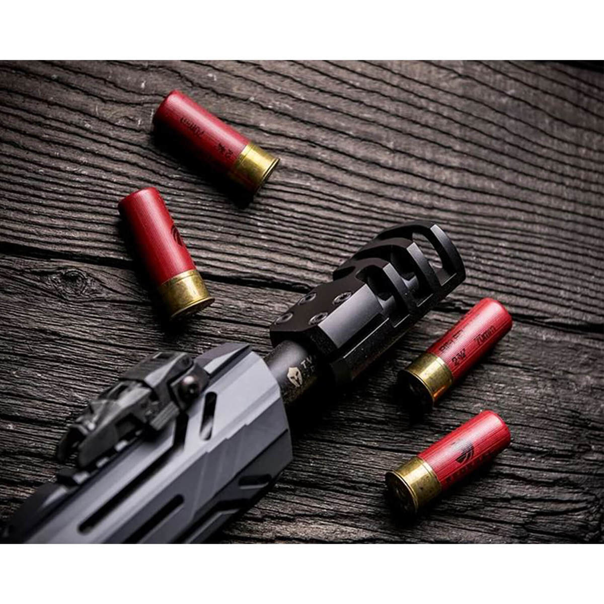 Typhoon Classic F12/X12 Compensator - Black - Black Typhoon Classic F12/X12 Compensator - Black - Black