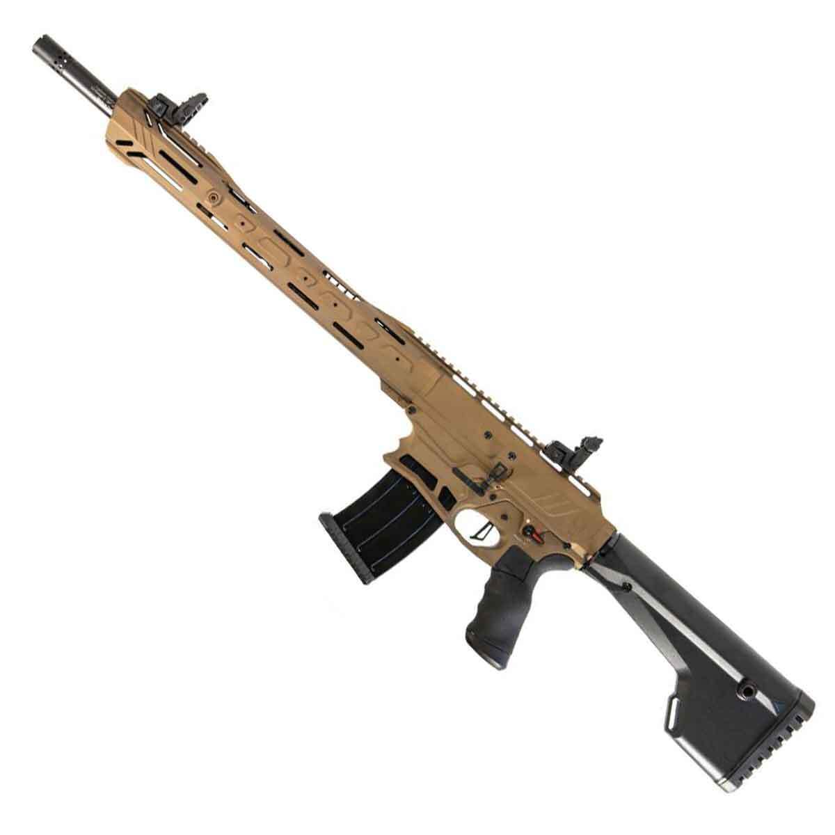 Typhoon F12 Puma Classic 12 Gauge 3in Black/Burnt Bronze Semi Automatic Shotgun - 18.5in - Burnt Bronze/Black Typhoon F12 Puma Classic 12 Gauge 3in Black/Burnt Bronze Semi Automatic Shotgun - 18.5in - Burnt Bronze/Black