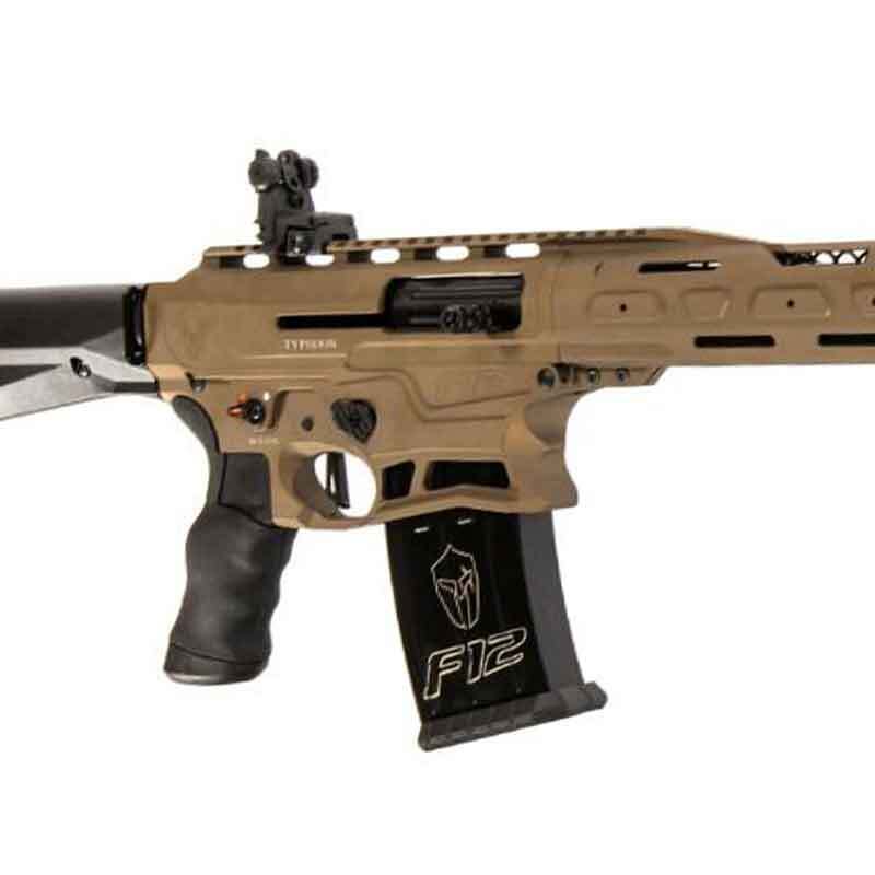 Typhoon F12 Puma Classic 12 Gauge 3in Black/Burnt Bronze Semi Automatic Shotgun - 18.5in - Burnt Bronze/Black Typhoon F12 Puma Classic 12 Gauge 3in Black/Burnt Bronze Semi Automatic Shotgun - 18.5in - Burnt Bronze/Black