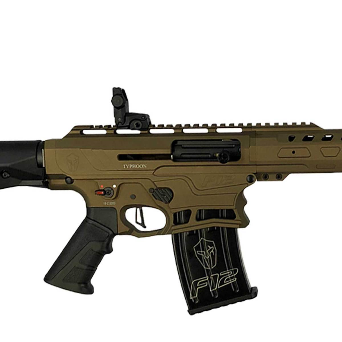 Typhoon F12 Puma Classic 12 Gauge 3in Semi Automatic Shotgun - 18.5in - California Compliant - Bronze Cerakote Typhoon F12 Puma Classic 12 Gauge 3in Semi Automatic Shotgun - 18.5in - California Compliant - Bronze Cerakote