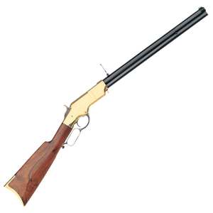 Uberti 1860 Henry Trapper Brass Lever Action Rifle - 45 (Long) Colt - 18.5in