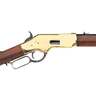 Uberti 1866 Yellowboy Brass Lever Action Rifle - 38 Special - 20in - Brown
