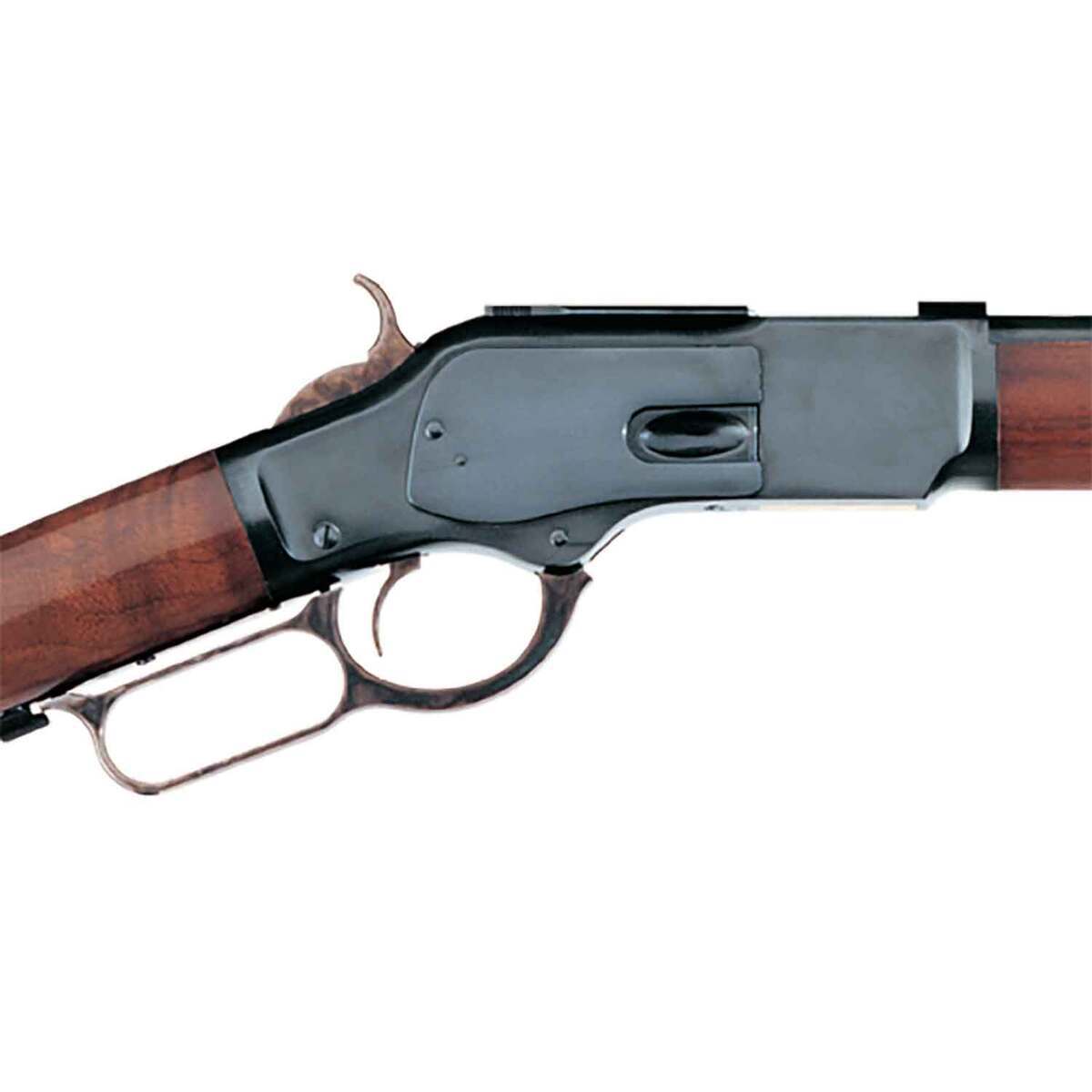 Uberti 1873 Half Octagonal Barrel Case-Hardened Lever Action Rifle - 357 Magnum - 18in - Brown Uberti 1873 Half Octagonal Barrel Case-Hardened Lever Action Rifle - 357 Magnum - 18in - Brown