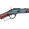 Uberti 1873 Half Octagonal Barrel Case-Hardened Lever Action Rifle - 45 (Long) Colt - 18in - Brown