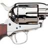 Uberti 1873 Single Action Cattleman 45 (Long) Colt 4.75in Polished Nickel Revolver - 6 Rounds
