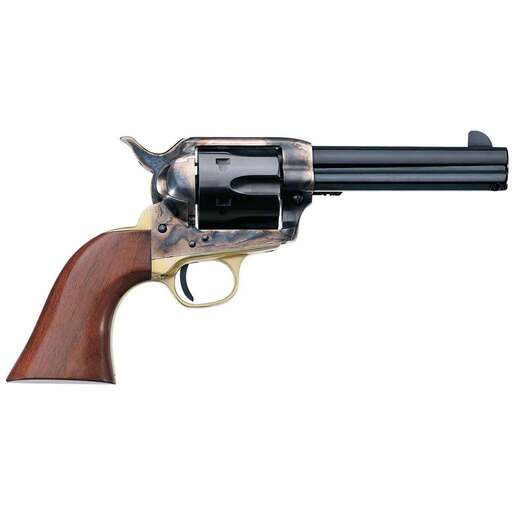 Uberti 1873 Single Action Cattleman Brass 357 Magnum 4.75in Blued Revolver - 6 Rounds image