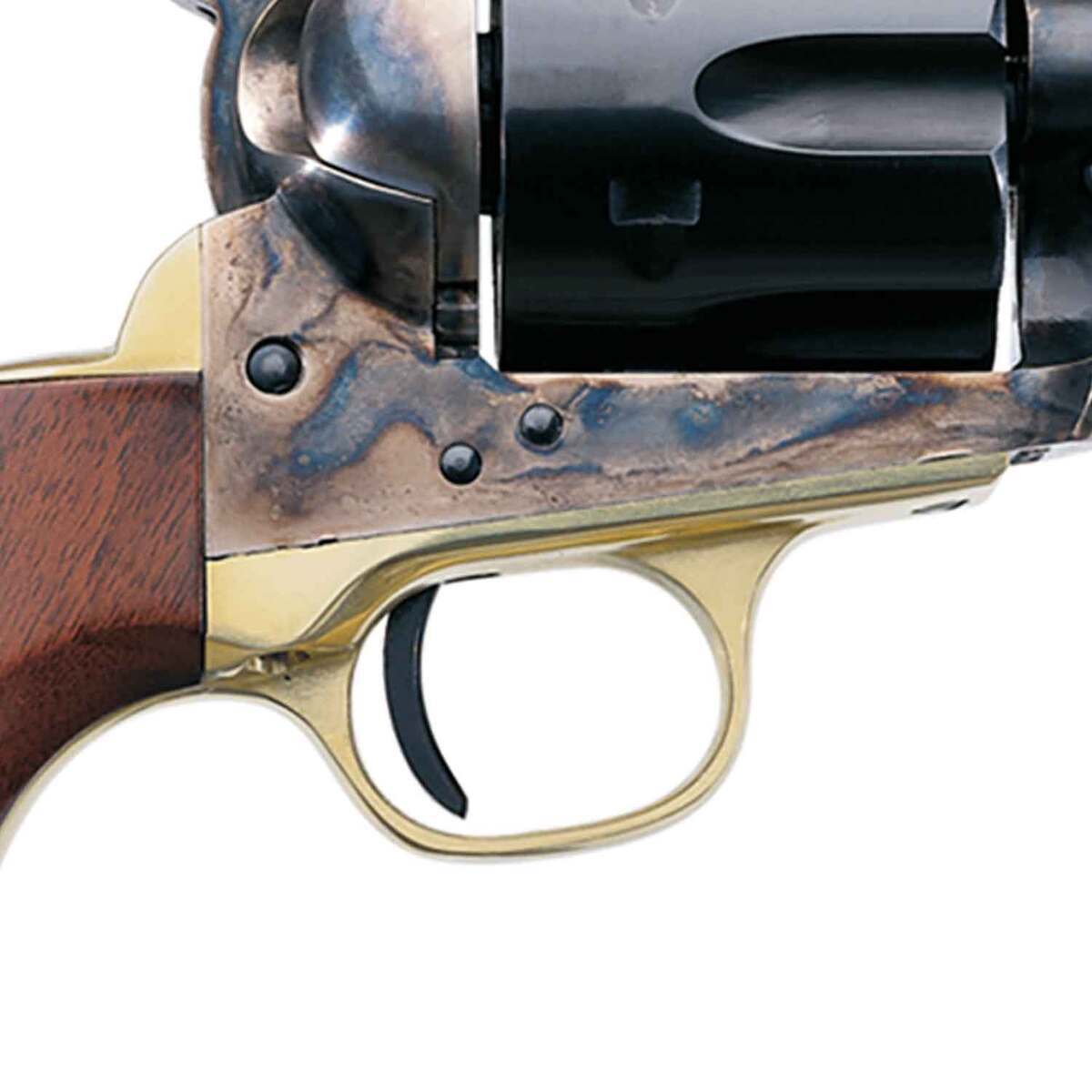 1795613 Uberti 1873 Single Action Cattleman Brass 9mm Luger/357 Magnum 5.5in ...