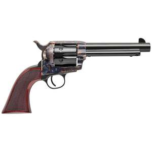 Uberti 1873 Single Action Cattleman El Patron Grizzly Paw 45 (Long) Colt 4in Blued Revolver - 6 Rounds