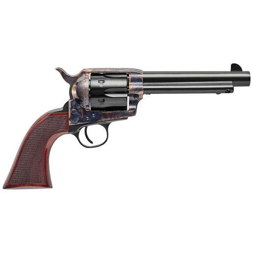 Uberti 1873 Single Action Cattleman El Patron Grizzly Paw 45 (Long) Colt 4in Blued Revolver - 6 Rounds image