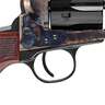 Uberti 1873 Single Action Cattleman El Patron Grizzly Paw 45 (Long) Colt 4in Blued Revolver - 6 Rounds 