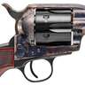 Uberti 1873 Single Action Cattleman El Patron Grizzly Paw 45 (Long) Colt 4in Blued Revolver - 6 Rounds 