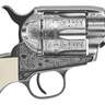 Uberti Outlaws and Lawmen Teddy 45 (Long) Colt 5.5in Polished Nickel Revolver - 6 Rounds