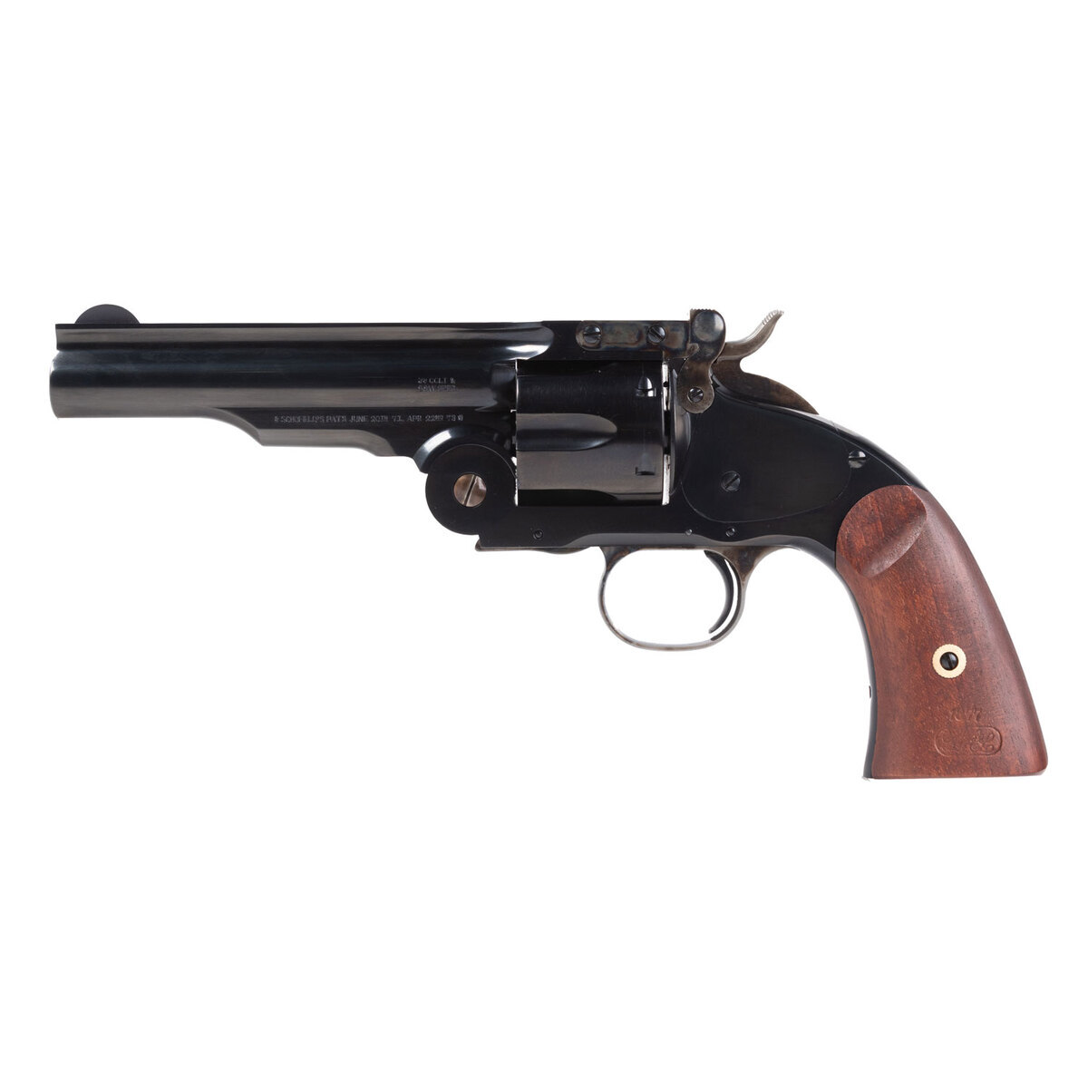 Uberti Top Break 38 Special 5in Blue Revolver - 6 Rounds Uberti Top Break 38 Special 5in Blue Revolver - 6 Rounds