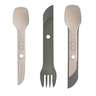 UCO Switch Spork Utensil Set with Tether - Sand Stone - Sand Stone 7in L / Extended 10.3in