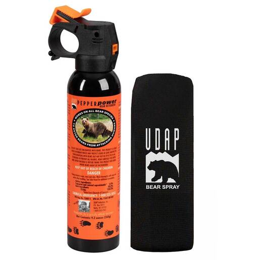 UDAP 9.2oz Bear Sprays - Black 9.2oz