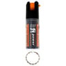 UDAP Keychain Pepper Spray - black 3.25in x 0.9in
