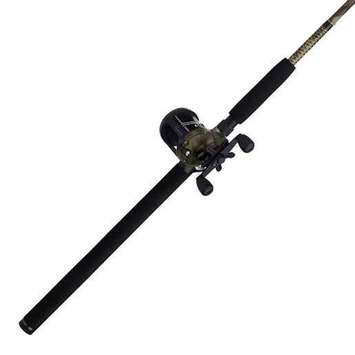 Ugly Stik Camo Conventional Trolling Combo - Black 7