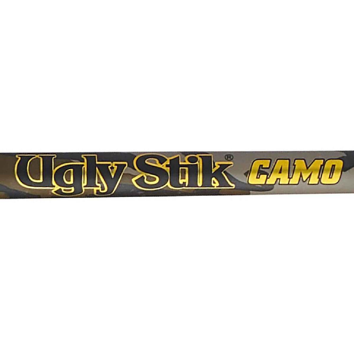 Ugly Stik Camo Spincast Combo - 6ft, Medium Power, 2pc - Camo 10 Ugly Stik Camo Spincast Combo - 6ft, Medium Power, 2pc - Camo 10