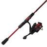 Ugly Stik Carbon Spinning Combo - 6ft 6in, Medium Power, 2pc - Red 20