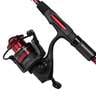 Ugly Stik Carbon Spinning Combo - 7ft, Medium Power, 2pc - Red 30