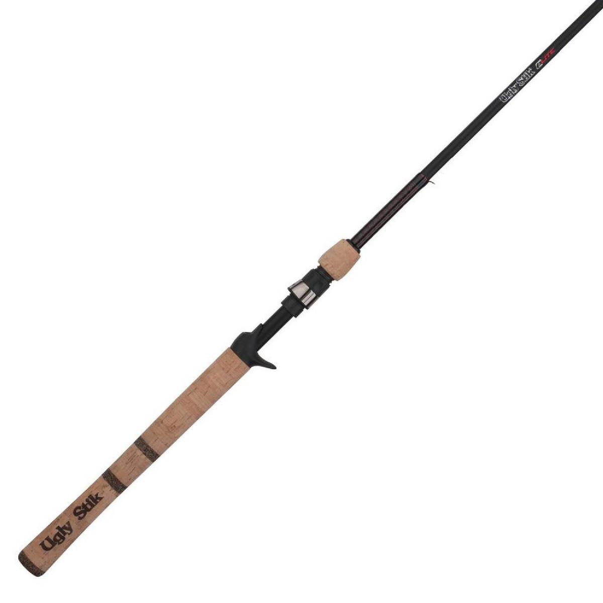 med heavy fast action ugly stik casting rod Carbon crisp actions Ugly Stik Tiger Casting Rod