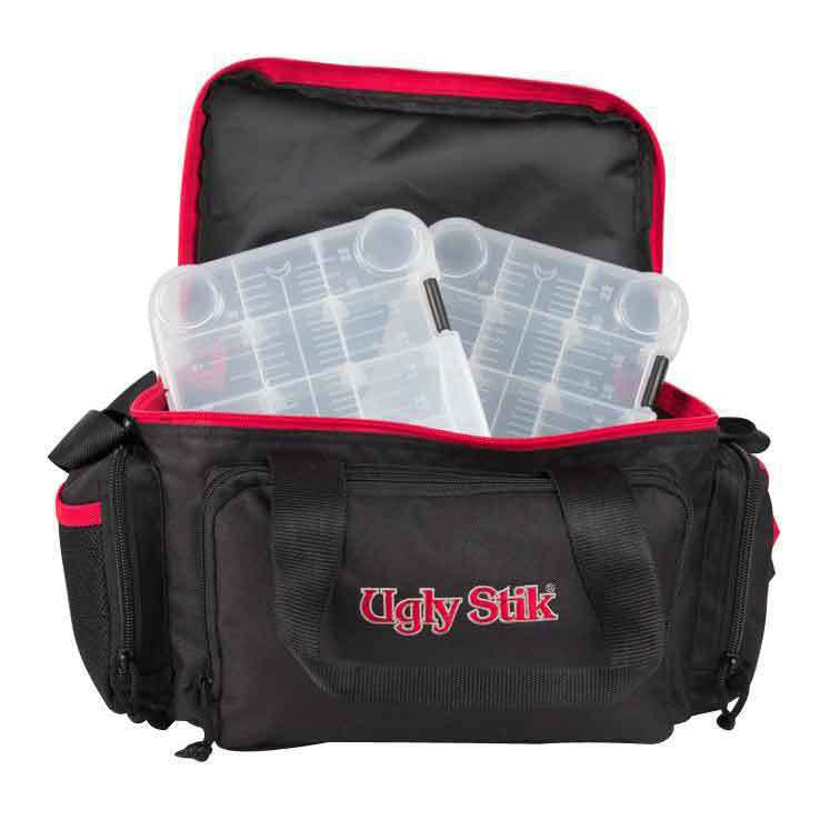 Ugly Stik Soft Tackle Bag - Black - Black Ugly Stik Soft Tackle Bag - Black - Black
