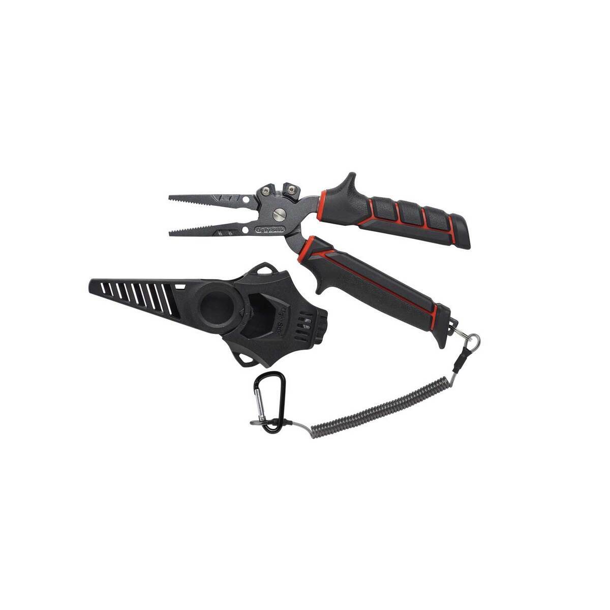 Ugly Stik Ugly Tools Fishing Pliers - Black/Red, 9in - Black/Red Ugly Stik Ugly Tools Fishing Pliers - Black/Red, 9in - Black/Red