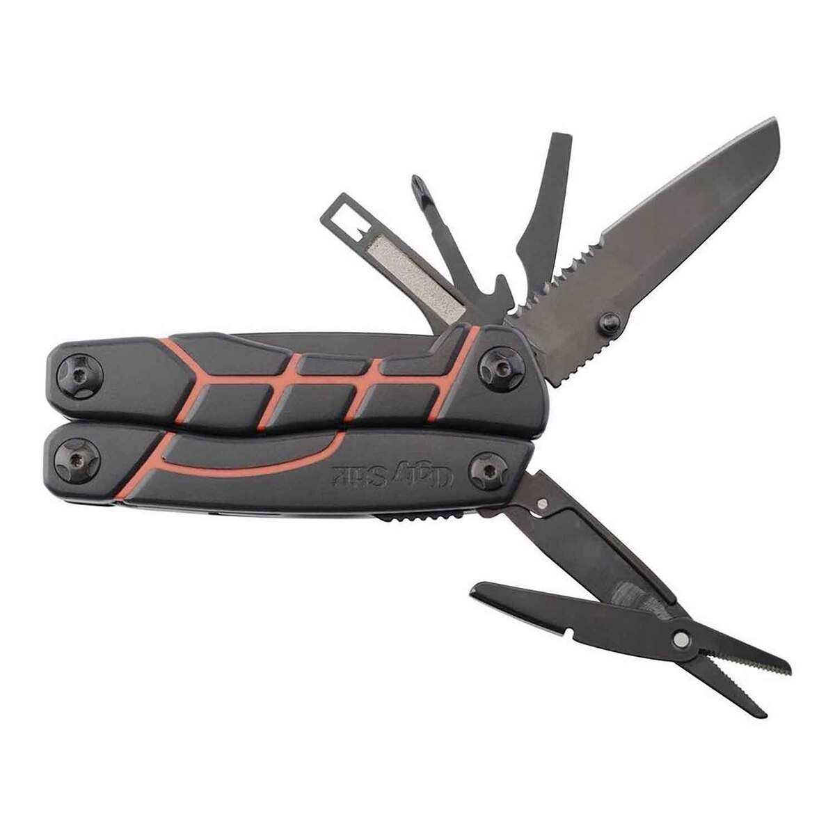 Ugly Stik Ugly Tools Multi-Tool Fishing Tool Combo - Black/Red, 4.5in - Black/Red 4.5in Ugly Stik Ugly Tools Multi-Tool Fishing Tool Combo - Black/Red, 4.5in - Black/Red 4.5in