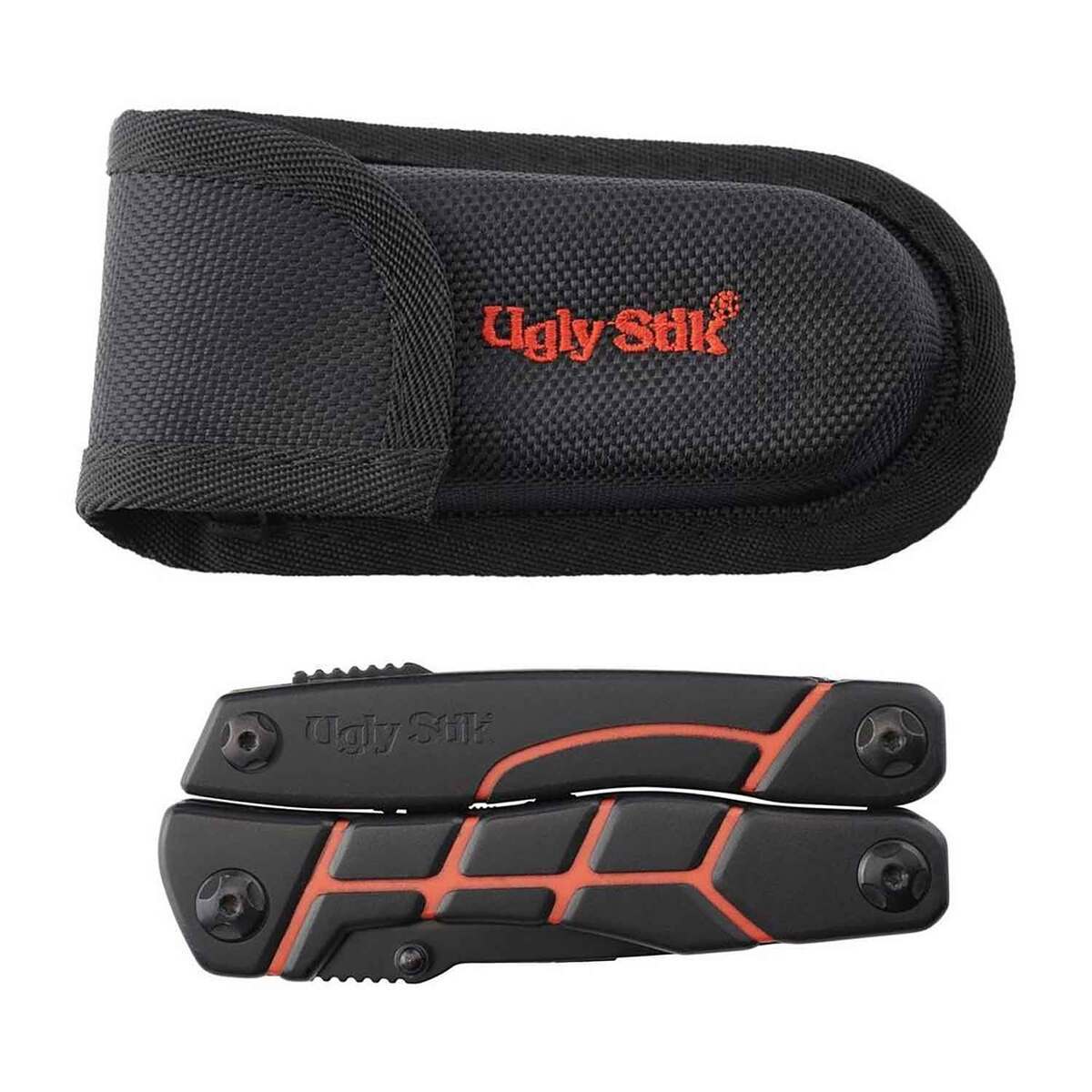 Ugly Stik Ugly Tools Multi-Tool Fishing Tool Combo - Black/Red, 4.5in - Black/Red 4.5in Ugly Stik Ugly Tools Multi-Tool Fishing Tool Combo - Black/Red, 4.5in - Black/Red 4.5in