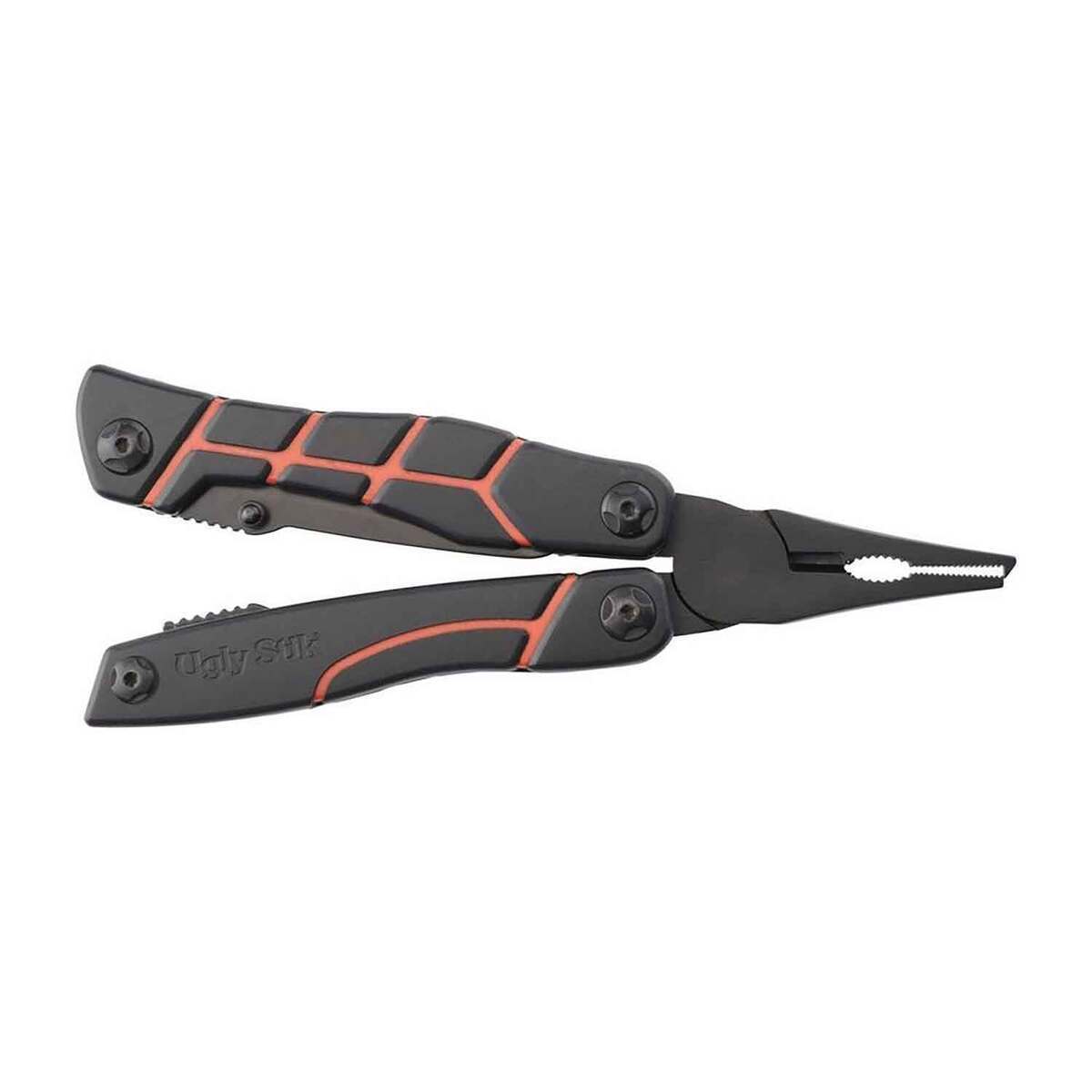 Ugly Stik Ugly Tools Multi-Tool Fishing Tool Combo - Black/Red, 4.5in - Black/Red 4.5in Ugly Stik Ugly Tools Multi-Tool Fishing Tool Combo - Black/Red, 4.5in - Black/Red 4.5in