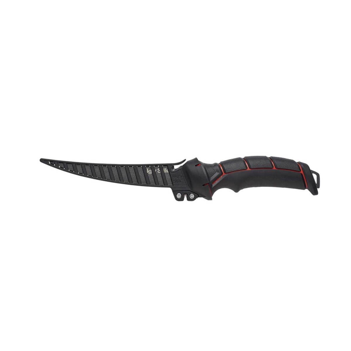 Ugly Stik Ugly Tools Tapered Knife Fishing Tool - Black/Red, 7in - Black/Red Ugly Stik Ugly Tools Tapered Knife Fishing Tool - Black/Red, 7in - Black/Red