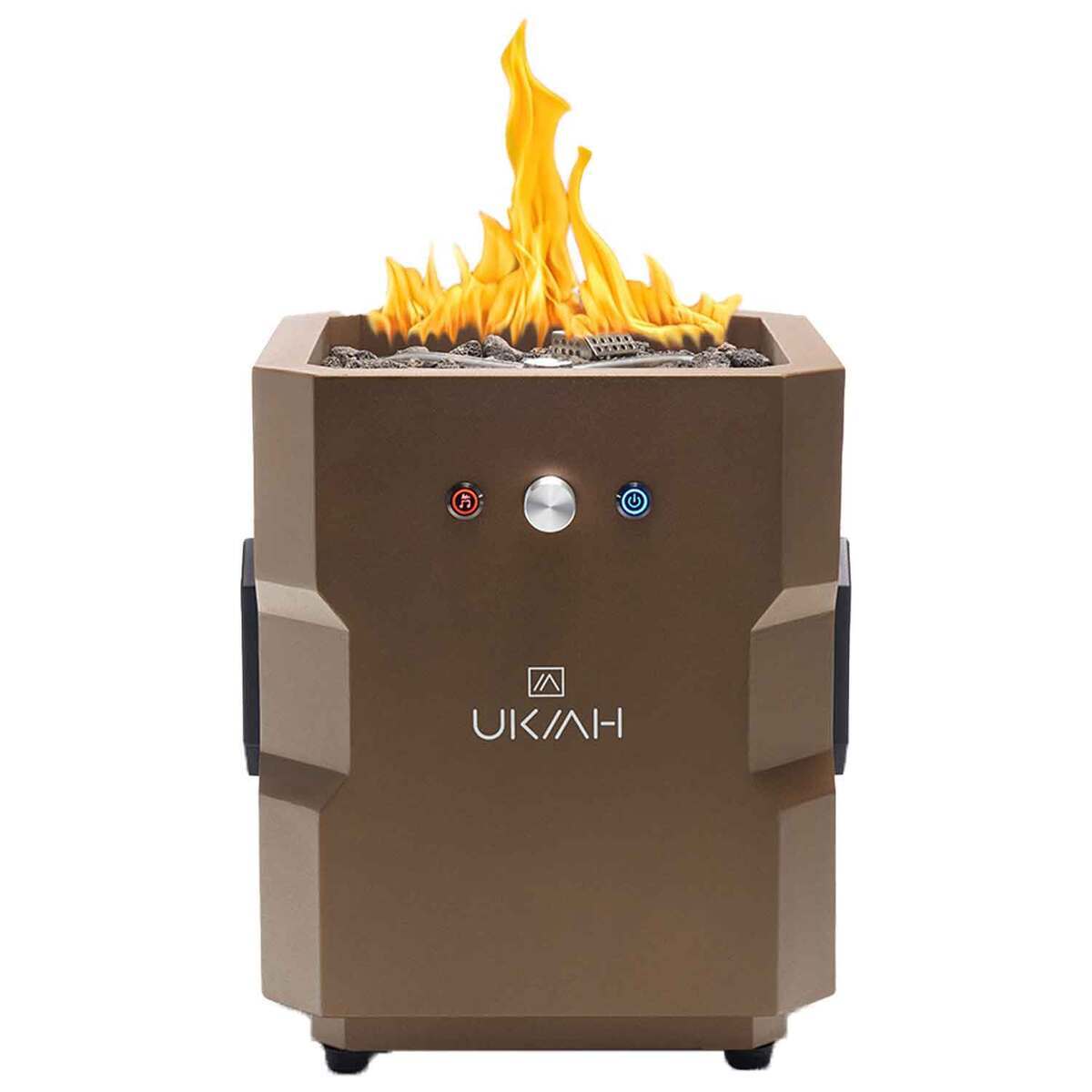 Ukiah Tailgater II Portable Fire Pit w/ BTM Technology Ukiah Tailgater II Portable Fire Pit w/ BTM Technology