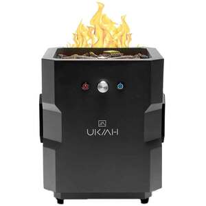 Ukiah Tailgater II Portable Gas Fire Pit with Sound System