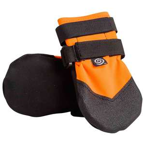Ultra Paws Rugged Orange Dog Boots - Medium