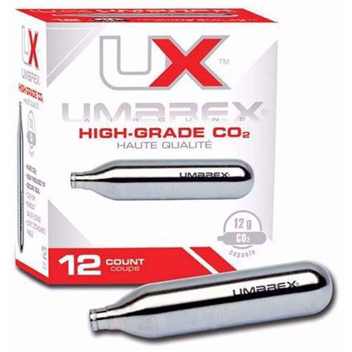Umarex 12G CO2 Cylinders - 12 Pack - 12G Umarex 12G CO2 Cylinders - 12 Pack - 12G