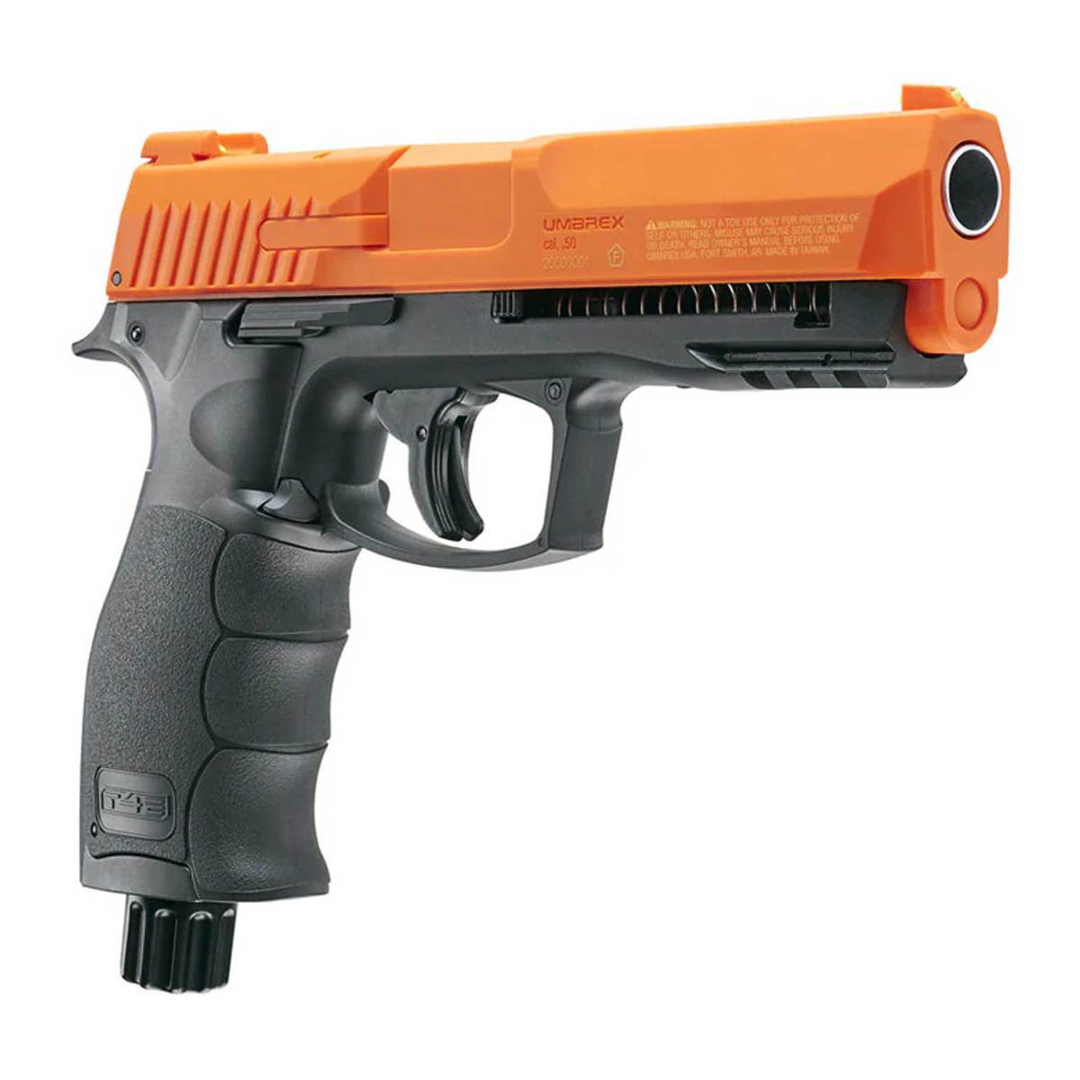 Umarex T4E HDP50 Pepper Ball 50 Caliber CO2 Pistol Launcher Kit with Pepper - Orange/Black Umarex T4E HDP50 Pepper Ball 50 Caliber CO2 Pistol Launcher Kit with Pepper - Orange/Black