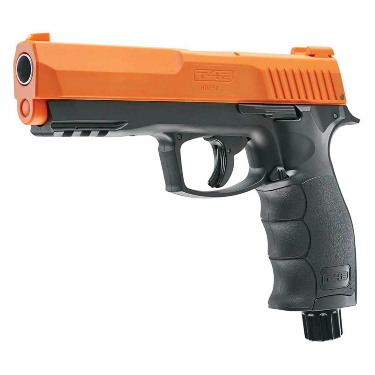 Umarex T4E HDP50 Pepper Ball 50 Caliber CO2 Pistol Launcher Kit with Pepper - Orange/Black Umarex T4E HDP50 Pepper Ball 50 Caliber CO2 Pistol Launcher Kit with Pepper - Orange/Black