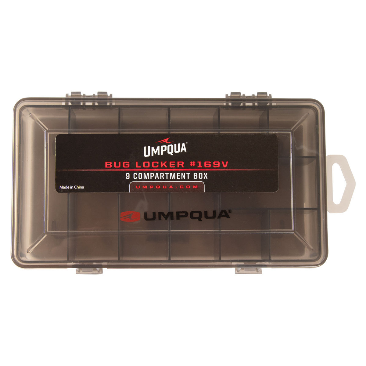 Umpqua Bug Locker Fixed 169V Fly Box - Gray - Gray Umpqua Bug Locker Fixed 169V Fly Box - Gray - Gray