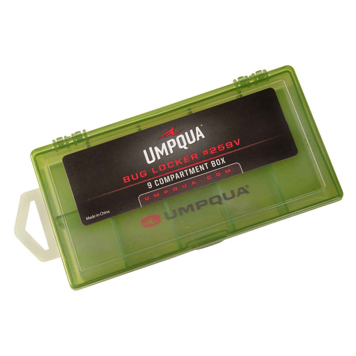 Umpqua Bug Locker Fixed 259V Fly Box - Olive - Olive Umpqua Bug Locker Fixed 259V Fly Box - Olive - Olive